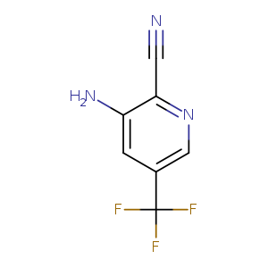 3-amino-5-(trifluoromethyl)pyridine-2-carbonitrile