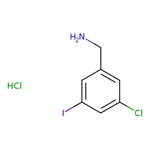 (3-chloro-5-iodophenyl)methanamine hydrochloride