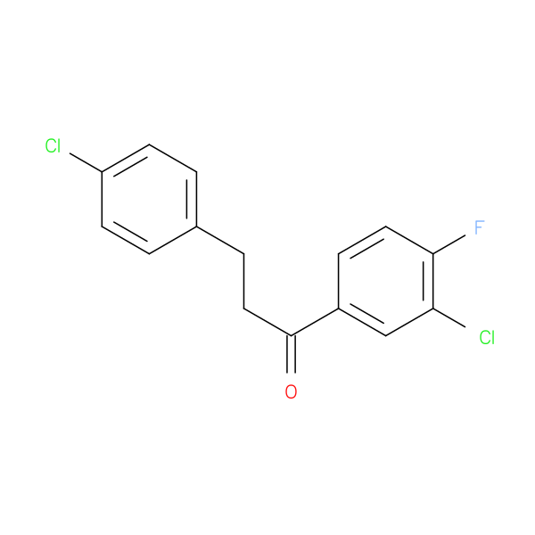 3'-Chloro-3-(4-chlorophenyl)-4'-fluoropropiophenone