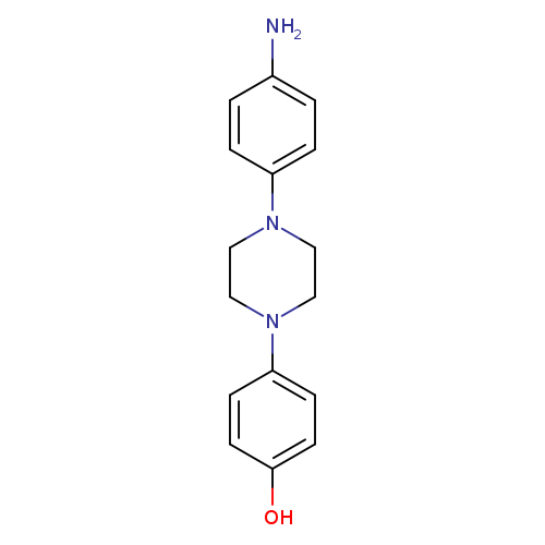 1-(4-Aminophenyl)-4-(4-hydroxyphenyl)piperazine