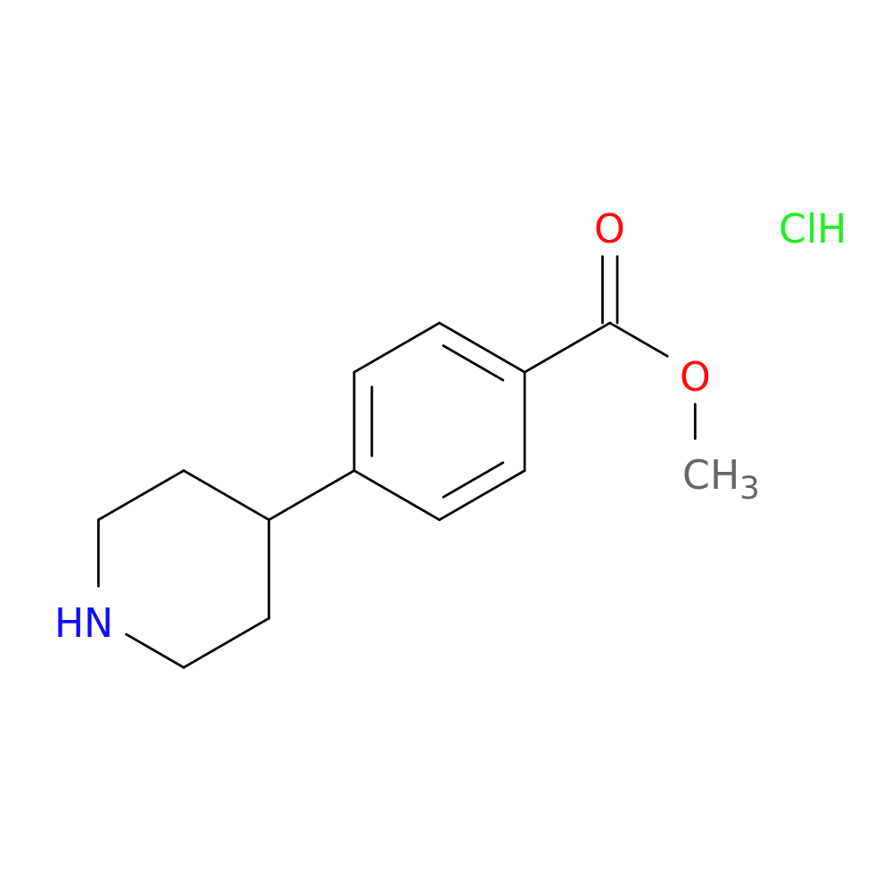 Methyl 4-(piperidin-4-yl)benzoate hydrochloride