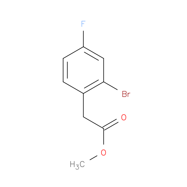 Methyl 2-(2-bromo-4-fluorophenyl)acetate