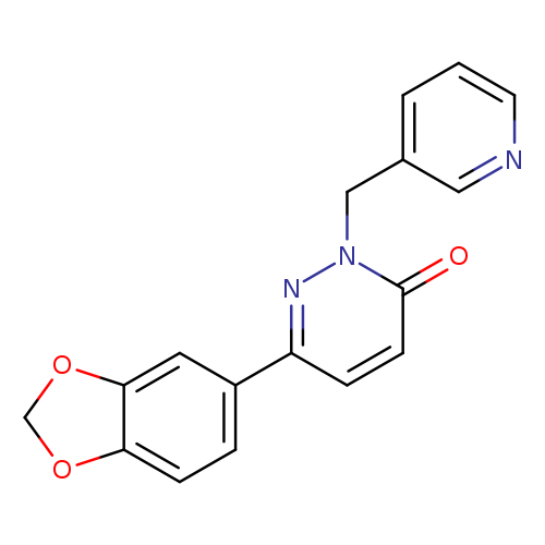 6-(2H-1,3-benzodioxol-5-yl)-2-[(pyridin-3-yl)methyl]-2,3-dihydropyridazin-3-one