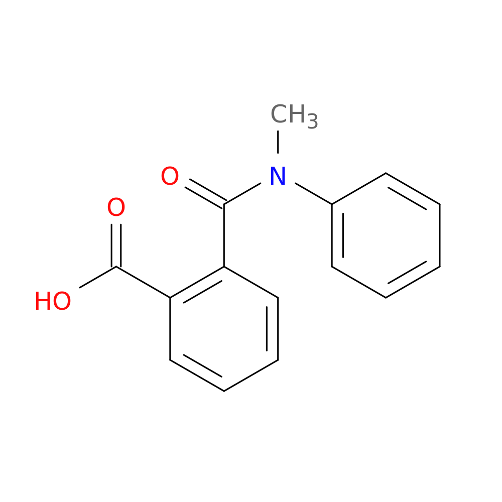 2-([Methyl(phenyl)amino]carbonyl)benzoic acid