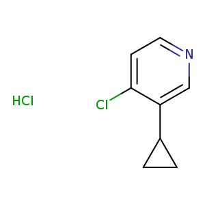 4-Chloro-3-cyclopropylpyridine hydrochloride