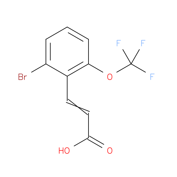 2-Bromo-6-(trifluoromethoxy)cinnamic acid