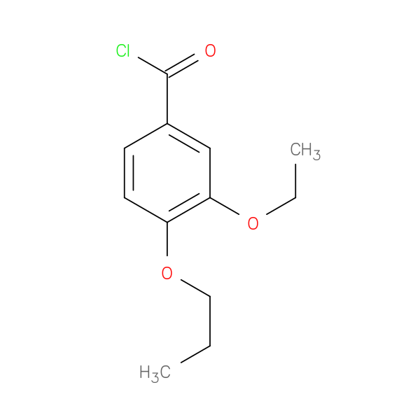 3-Ethoxy-4-propoxybenzoyl chloride