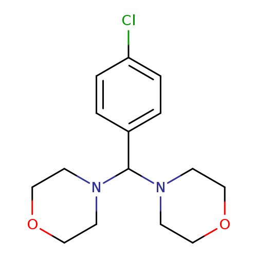 4,4'-[(4-Chlorophenyl)methylene]dimorpholine