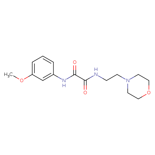 N'-(3-methoxyphenyl)-N-[2-(morpholin-4-yl)ethyl]ethanediamide