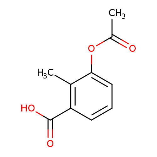Benzoic acid, 3-(acetyloxy)-2-methyl-