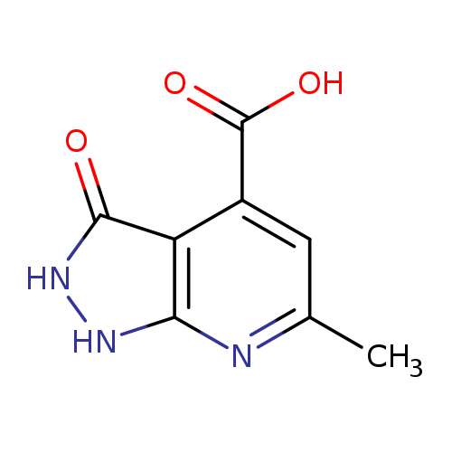 6-methyl-3-oxo-1H,2H,3H-pyrazolo[3,4-b]pyridine-4-carboxylic acid
