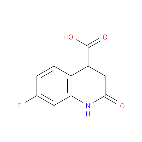 7-fluoro-2-oxo-1,2,3,4-tetrahydroquinoline-4-carboxylic acid