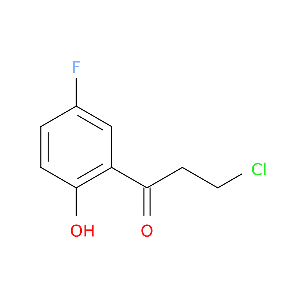 1-Propanone, 3-chloro-1-(5-fluoro-2-hydroxyphenyl)-
