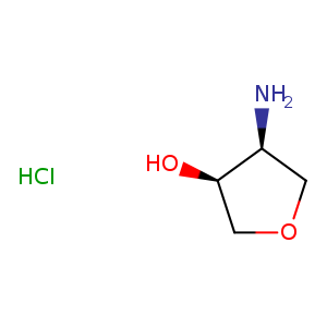 cis-4-Aminotetrahydrofuran-3-ol hydrochloride