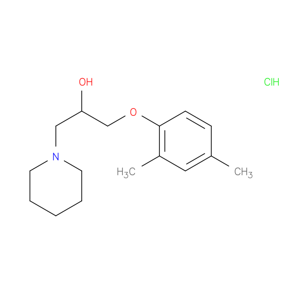 1-(2,4-DIMETHYLPHENOXY)-3-PIPERIDIN-1-YLPROPAN-2-OL HYDROCHLORIDE