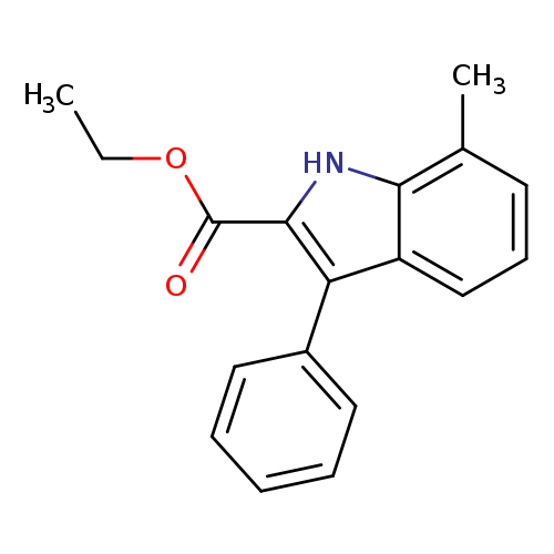 Ethyl 7-methyl-3-phenyl-1h-indole-2-carboxylate