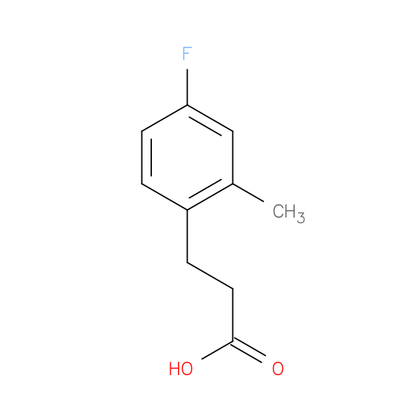 3-(4-Fluoro-2-methylphenyl)propionic acid