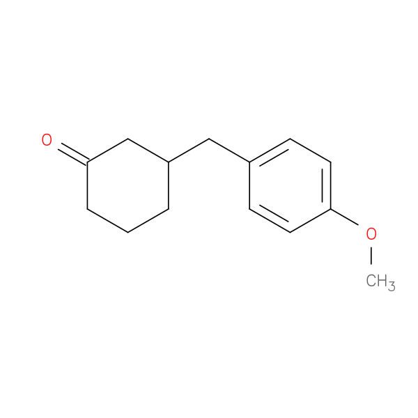 3-[(4-Methoxyphenyl)methyl]cyclohexanone