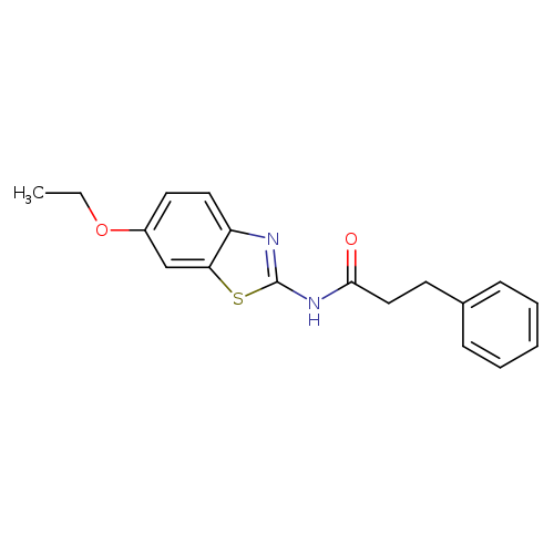 N-(6-ethoxy-1,3-benzothiazol-2-yl)-3-phenylpropanamide