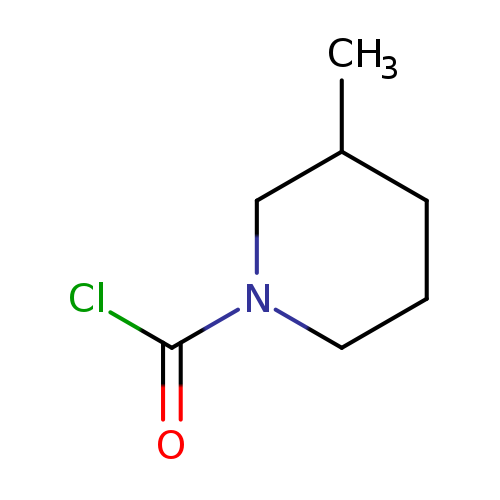 1-Piperidinecarbonyl chloride, 3-methyl- (9CI)