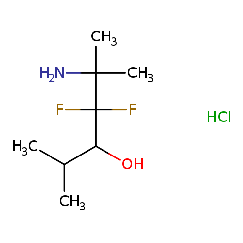 5-amino-4,4-difluoro-2,5-dimethylhexan-3-ol hydrochloride