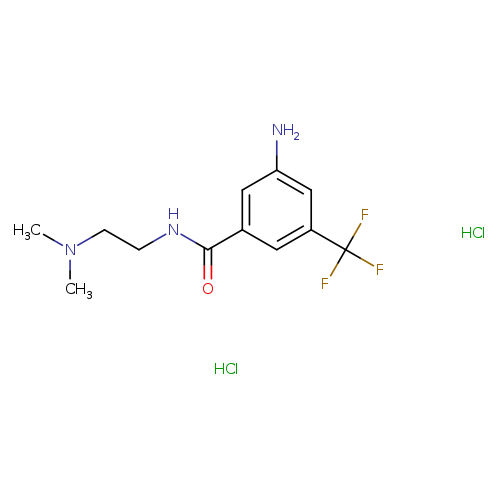 3-Amino-n-(2-(dimethylamino)ethyl)-5-(trifluoromethyl)benzamide dihydrochloride