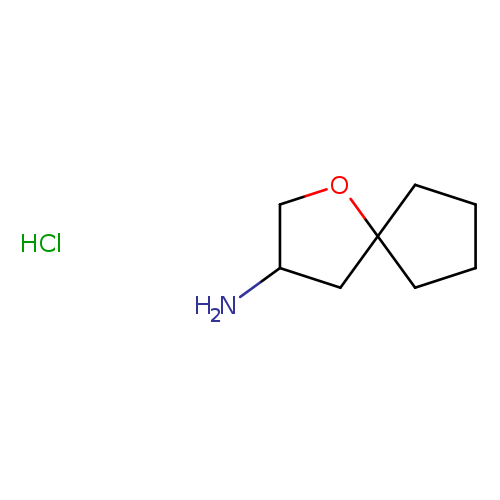 1-OXASPIRO[4.4]NONAN-3-AMINE HYDROCHLORIDE