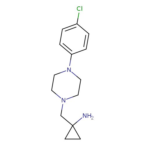 1-{[4-(4-chlorophenyl)piperazin-1-yl]methyl}cyclopropan-1-amine