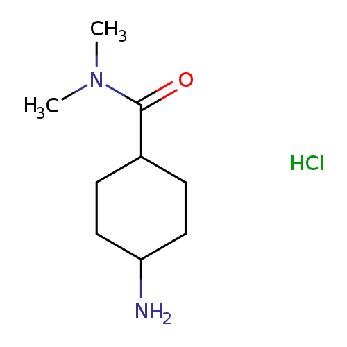 4-Amino-N,N-dimethylcyclohexane-1-carboxamide hydrochloride