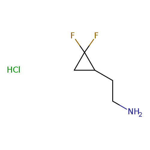 2-(2,2-difluorocyclopropyl)ethan-1-amine hydrochloride