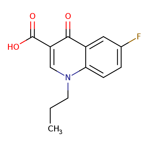 6-Fluoro-4-oxo-1-propyl-1,4-dihydroquinoline-3-carboxylic acid
