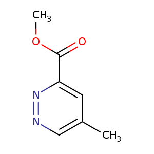 3-Pyridazinecarboxylic acid, 5-methyl-, methyl ester