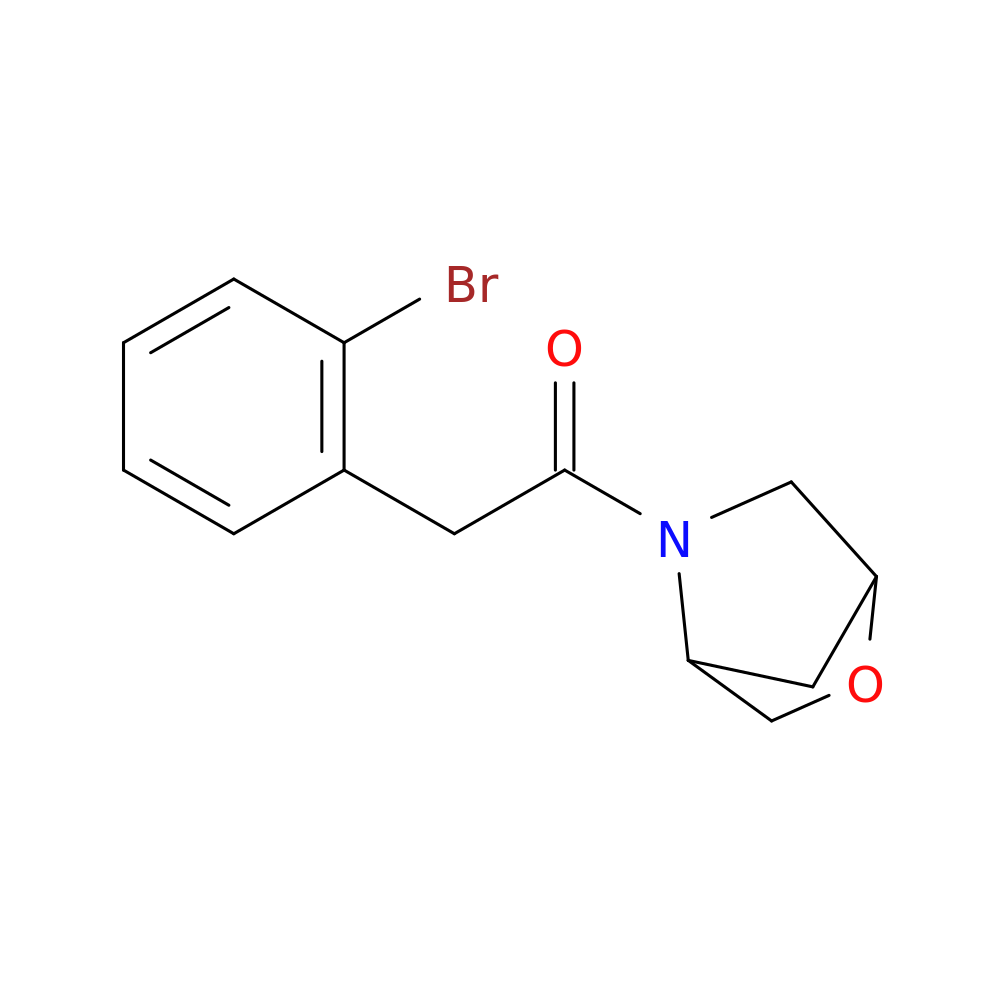 2-(2-bromophenyl)-1-{2-oxa-5-azabicyclo[2.2.1]heptan-5-yl}ethan-1-one
