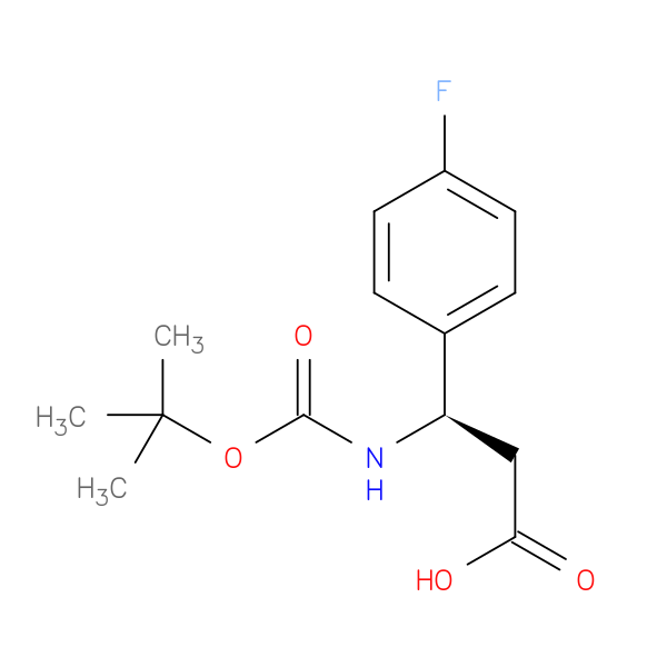 (R)-3-((tert-Butoxycarbonyl)amino)-3-(4-fluorophenyl)propanoic acid