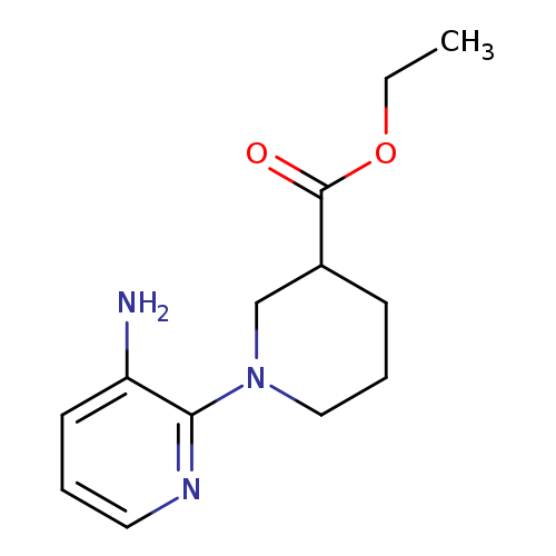 ethyl 1-(3-aminopyridin-2-yl)piperidine-3-carboxylate