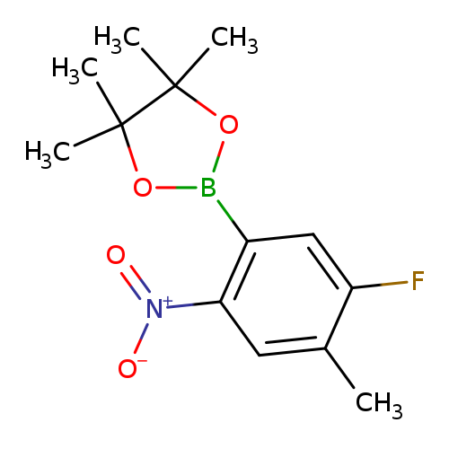 5-Fluoro-4-methyl-2-nitrophenylboronic acid, pinacol ester