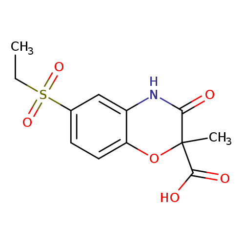 6-(ethanesulfonyl)-2-methyl-3-oxo-3,4-dihydro-2H-1,4-benzoxazine-2-carboxylic acid