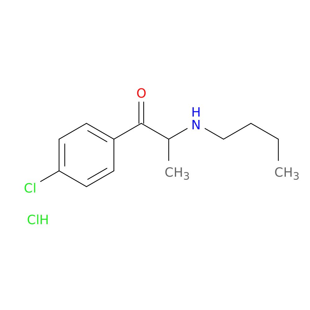 2-(butylamino)-1-(4-chlorophenyl)-1-propanone,monohydrochloride