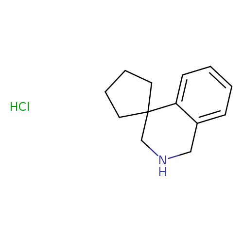 2',3'-dihydro-1'H-spiro[cyclopentane-1,4'-isoquinoline] hydrochloride
