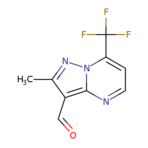 2-Methyl-7-(trifluoromethyl)pyrazolo[1,5-a]pyrimidine-3-carbaldehyde