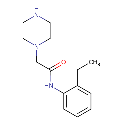 N-(2-Ethylphenyl)-2-piperazin-1-ylacetamide
