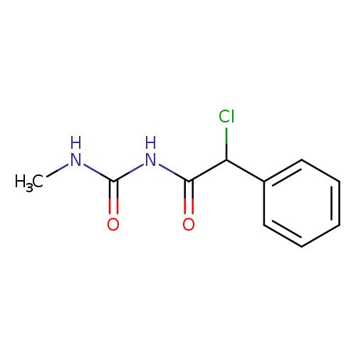 2-CHLORO-N-[(METHYLAMINO)CARBONYL]-2-PHENYLACETAMIDE