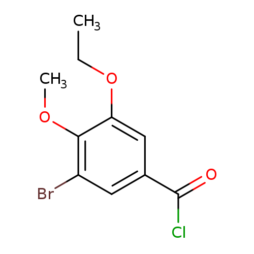 3-Bromo-5-ethoxy-4-methoxybenzoyl chloride