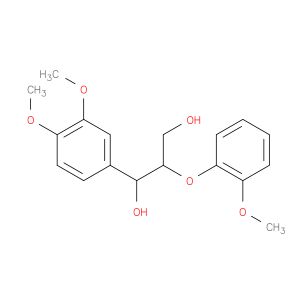 1-(3,4-Dimethoxyphenyl)-2-(2-methoxyphenoxy)propane-1,3-diol