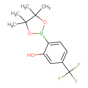 (2-hydroxy-4-(trifluoromethyl)phenyl)boronic acid