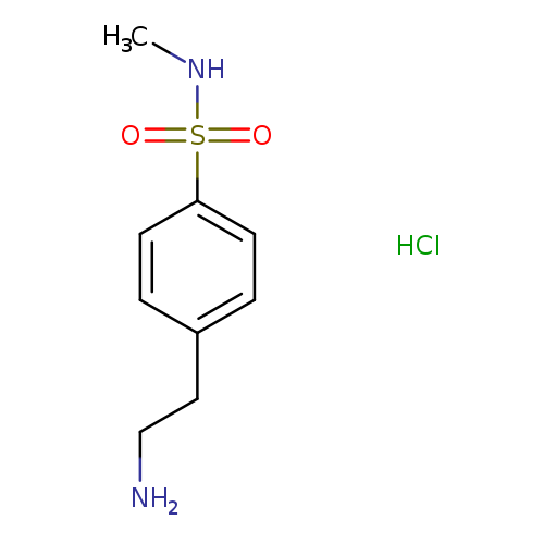4-(2-aminoethyl)-n-methylbenzene-1-sulfonamide hydrochloride