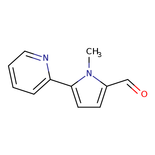 1-methyl-5-(pyridin-2-yl)-1H-pyrrole-2-carbaldehyde