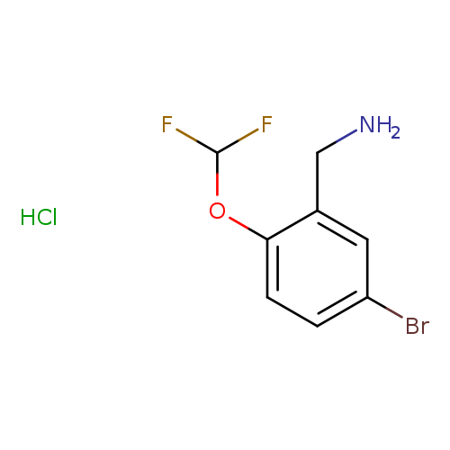 [5-Bromo-2-(difluoromethoxy)phenyl]methanamine hydrochloride