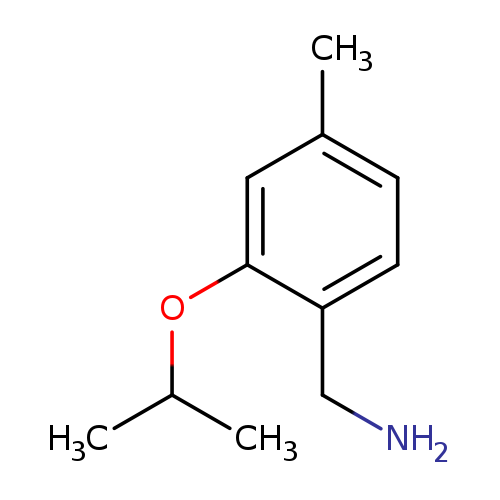 [4-Methyl-2-(propan-2-yloxy)phenyl]methanamine