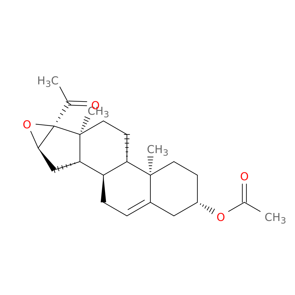 Pregn-5-en-20-one, 3-(acetyloxy)-16,17-epoxy-, (3β,16α)-